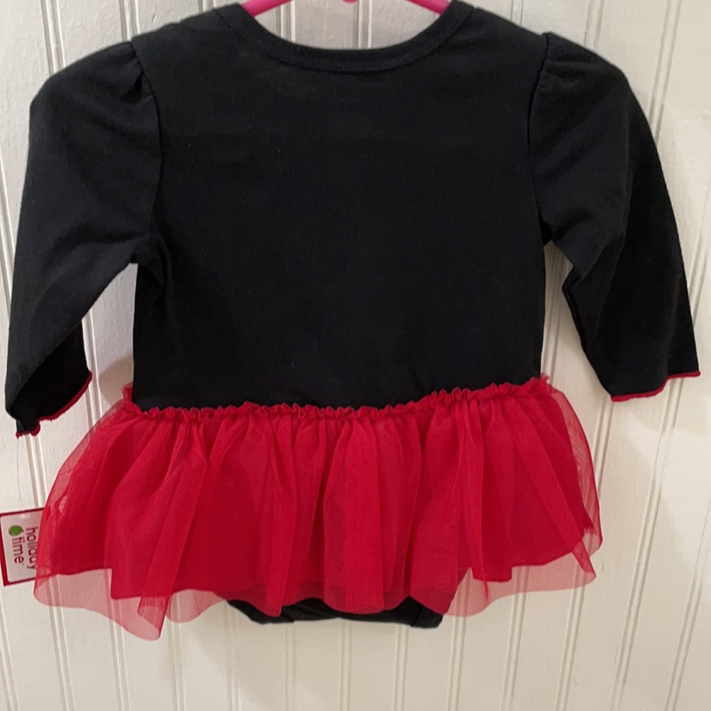 NWT Girls Size 12 Months 12M Christmas Dress - Picture 2 of 3